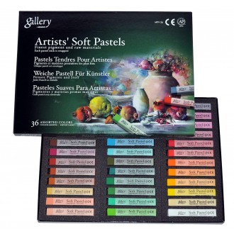 MUNGYO Sada měkkých pastelů - Artists´Soft Pastel, 36 ks