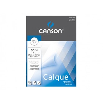 Canson Calque - pauzovací papír A4, 50 listů, 90 g