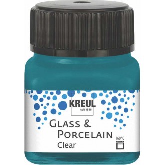 Barva na sklo a porcelán KREUL clear fialová 20 ml