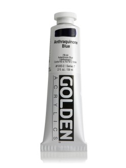 Akrylová barva Golden Heavy Body 59 ml, Anthraquinone Blue (1005)
