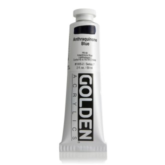 Akrylová barva Golden Heavy Body 59 ml, Anthraquinone Blue (1005)