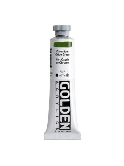 Akrylová barva Golden Heavy Body 59 ml, Chromium Oxide Green (1060)