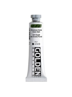 Akrylová barva Golden Heavy Body 59 ml, Chromium Oxide Green Dark (1061)