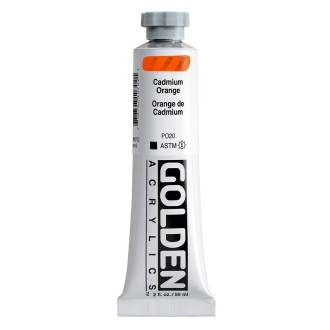 Akrylová barva Golden Heavy Body 59 ml, Cadmium Orange (1070)