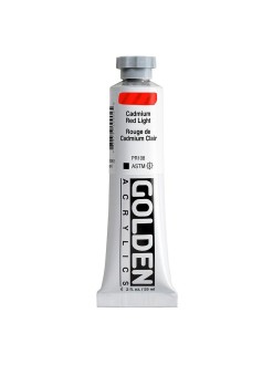 Akrylová barva Golden Heavy Body 59 ml, Cadmium Red Light (1090)