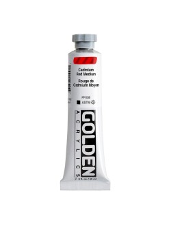Akrylová barva Golden Heavy Body 59 ml, Cadmium Red Medium (1100)