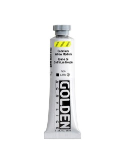 Akrylová barva Golden Heavy Body 59 ml, Cadmium Yellow Medium (1130)