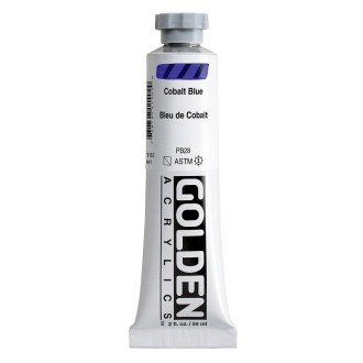 Akrylová barva Golden Heavy Body 59 ml, Cobalt Blue (1140)