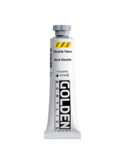 Akrylová barva Golden Heavy Body 59 ml, Diarylide Yellow (1147)