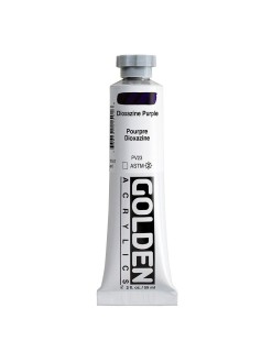 Akrylová barva Golden Heavy Body 59 ml, Dioxazine Purple (1150)