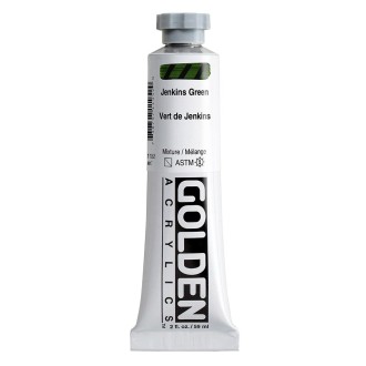 Akrylová barva Golden Heavy Body 59 ml, Jenkins Green (1195)