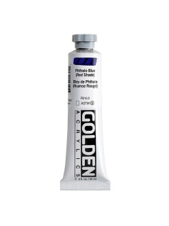 Akrylová barva Golden Heavy Body 59 ml, Phthalo Blue (Red Shade) (1260)