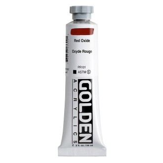 Akrylová barva Golden Heavy Body 59 ml, Red Oxide (1360)
