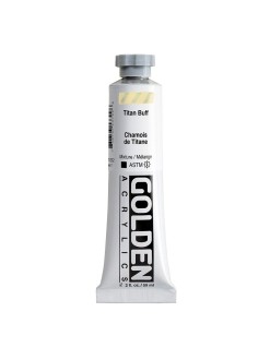 Akrylová barva Golden Heavy Body 59 ml, Titan Buff (1370)