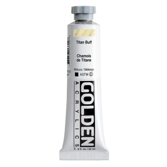 Akrylová barva Golden Heavy Body 59 ml, Titan Buff (1370)