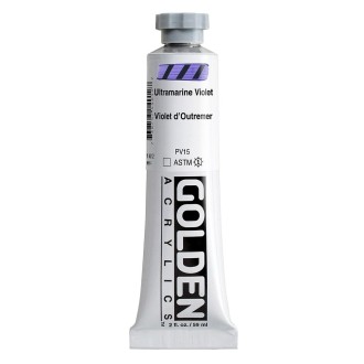 Akrylová barva Golden Heavy Body 59 ml, Ultramarine Violet (1401)