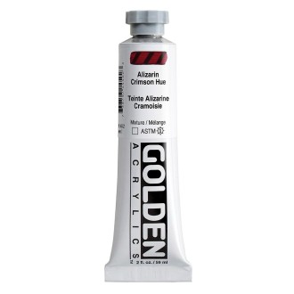 Akrylová barva Golden Heavy Body 59 ml, Alizarin Crimson Hue (1450)