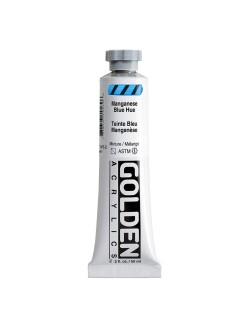 Akrylová barva Golden Heavy Body 59 ml, Manganese Blue Hue (1457)