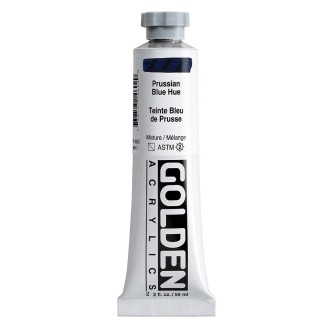 Akrylová barva Golden Heavy Body 59 ml, Prussian Blue Hue  (1460)