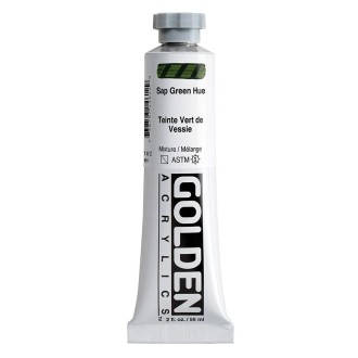 Akrylová barva Golden Heavy Body 59 ml, Sap Green Hue (1461)
