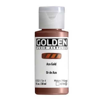 Akrylová barva Golden Fluid 30 ml, Azo Gold (2302)