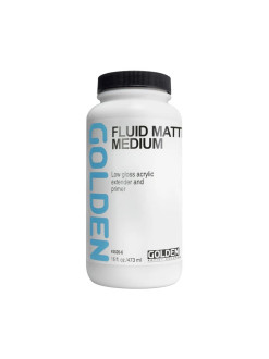 Golden Fluid Matte Medium - matné, 473 ml
