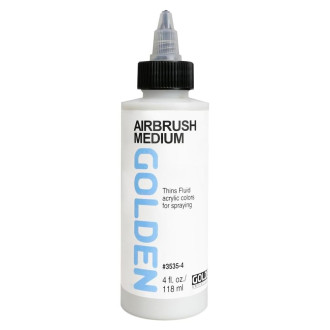 Golden  Airbrush Medium, 118 ml
