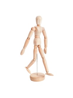 Dřevěný manekýn 20 cm