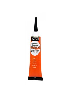Kontura Pébéo Porcelaine 150 20 ml, 02 Coral