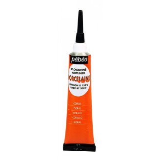 Kontura Pébéo Porcelaine 150 20 ml, 02 Coral