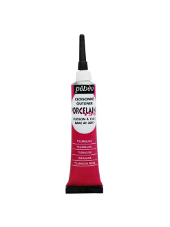 Kontura Pébéo Porcelaine 150 20 ml, 03 Tourmaline red