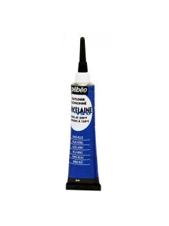 Kontura Pébéo Porcelaine 150 20 ml, 04 Ming blue