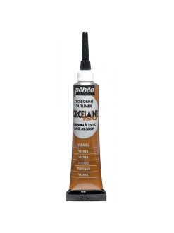 Kontura Pébéo Porcelaine 150 20 ml, 08 Vermeil