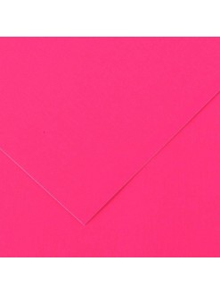 Papír Canson Iris Vivaldi FLUO (50x65 cm), 43 - Fluo pink