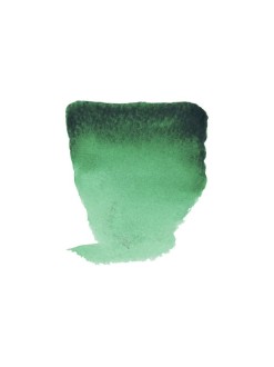 Mistrovská akvarelová barva Rembrandt, půlpánvička, 681 - Phth. Green Yellow