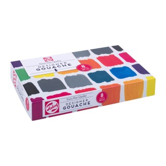 Sada kvašových barev Talens Extra Fine, 8x20 ml