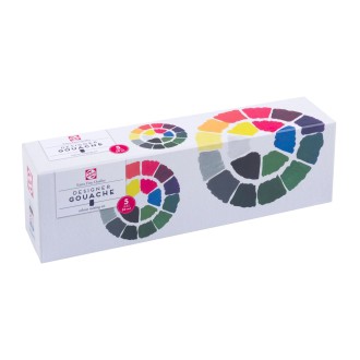 Sada kvašových barev Talens Extra Fine, 5x50 ml