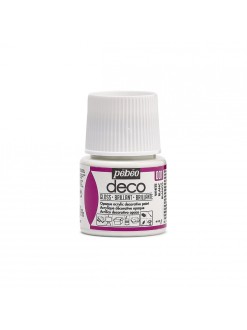 PÉBÉO DÉCO Akrylová barva 45 ml Lesk tekutá, 001 - white