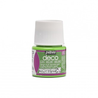 PÉBÉO DÉCO Akrylová barva 45 ml Lesk tekutá, 16 - jarní zelená