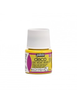 PÉBÉO DÉCO Akrylová barva 45 ml Lesk tekutá, 120 - žlutá