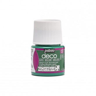 PÉBÉO DÉCO Akrylová barva 45 ml Lesk tekutá, 137 - green