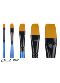 Štětec T_Brush syntetický plochý krátká rukojeť, 0