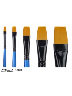 Štětec T_Brush syntetický plochý krátká rukojeť, 12