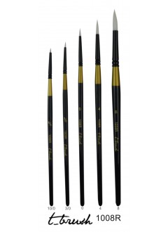 Štětec na akryl a olej - T_brush, syntetický, kulatý, 5/0