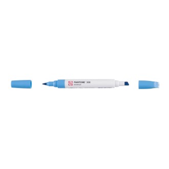 Fixa Royal Talens Pantone, 2 hroty, Pantone 306 (modrá)