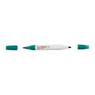Fixa Royal Talens Pantone, 2 hroty, Pantone 327 (zelená)