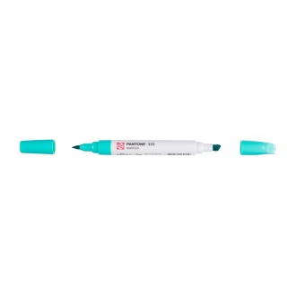 Fixa Royal Talens Pantone, 2 hroty, Pantone 333 (zelená)
