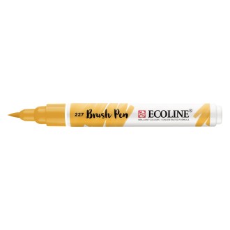 Fix akvarelový Ecoline štětečkový hrot, 227 Yellow Ochre
