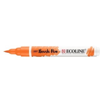 Fix akvarelový Ecoline štětečkový hrot, 237 Deep Orange