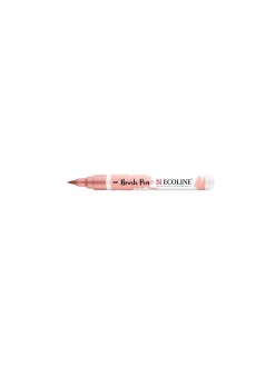 Fix akvarelový Ecoline štětečkový hrot, 381 Pastel Red